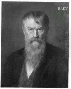 Portrat Franz von Lenbach by Franz Defregger