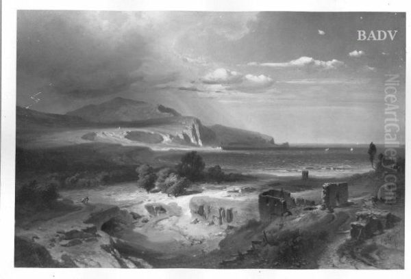 Sudliche Meereslandschaft - view 1