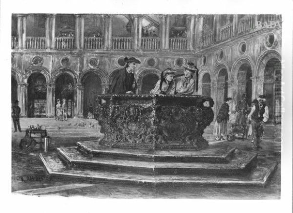 Brunnen im Dogenpalast - view 1