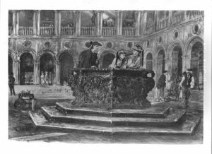 Brunnen im Dogenpalast