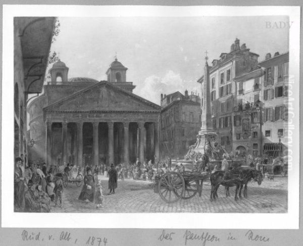 Das Pantheon in Rom - view 1