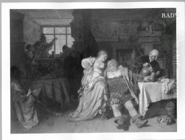 Drinking party with Falstaff - view 1
