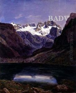 Gosau(er) See by Ferdinand Georg Waldmuller