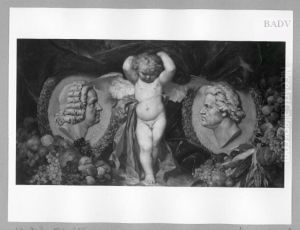 Bach und Beethoven by Friedrich August von Kaulbach