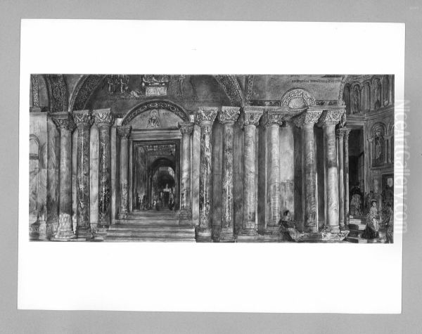 Inneres der Markuskirche in Venedig - view 1