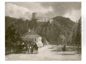 Baden bei Wien (Ruine Rauhenstein) (Landschaft mit Ruine Rauhenstein in Niederosterreich) Baden bei Wien (Ruine Rauhenstein) (Landschaft mit Ruine Rauhenstein in Niederosterreich)