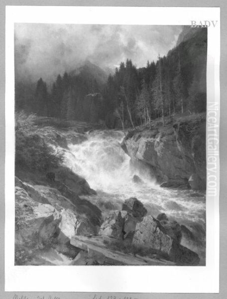 Wasserfall (im Hochgebirge) - view 1