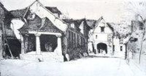 The Old Museum, Beauvais by David Young Cameron