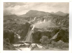 Southern landscape with waterfalls, Tiroli by Richard Freytag