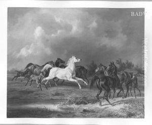 Horses by Albrecht Adam
