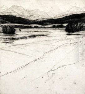 The Hills Of Tulloch by David Young Cameron