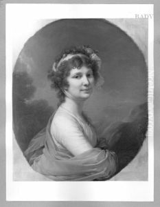 Portr. of a lady by Johann Baptist von Lampi the Elder
