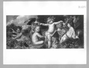 putti performing an opera putti performing an opera