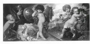 Putten als Allegorie der Schauspielkunst by Ferdinand Keller