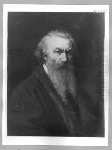 Portrait of a man with grey beard, Brustbild seines Vaters Portrait of a man with grey beard, Brustbild seines Vaters