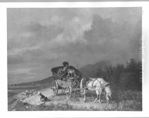 Coach with sleeping passengers