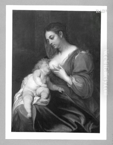 Maria with child - view 1