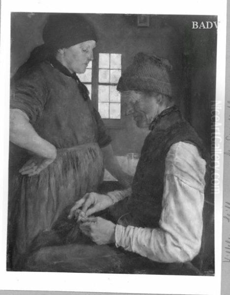 a Farmer couple - view 1