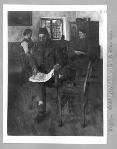 Der Zeitungsleser - view 1