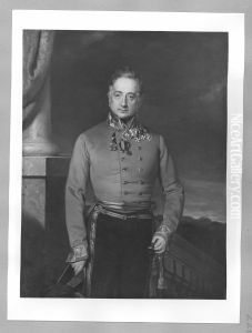 portrait of an officer "Graf Radetzky" by Franz Eybl