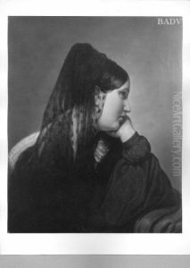 Portr. of a young lady with veil