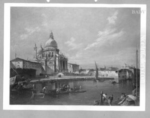 Venice St. Maria della Salute by Francesco Guardi