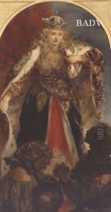Germania by Adolph von Menzel