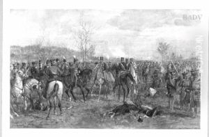 Schlachtenbild by Siegmund L'Allemand