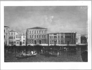 Canale Grande by Bernardo Bellotto