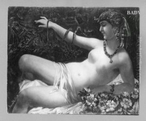 Kleopatra mit der Schlange am Arm by Hans Makart