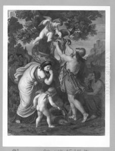 Jason raping the golden fleece by Carl Heinrich Rahl