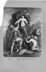 Perseus befreit Andromeda by Carl Heinrich Rahl