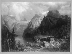 Gebirgslandschaft am Konigsee