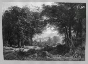 Blick auf Heidelberg by Georg Maria Eckert