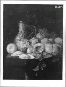 stilllife with jug and fruit