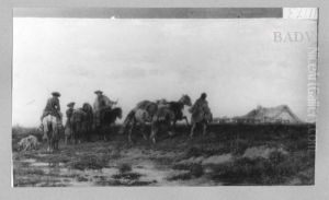 Kosaken by Adolf Schreyer