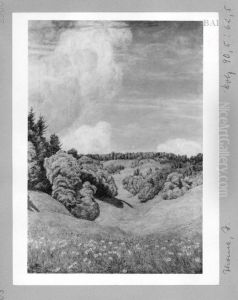 Schwarzwaldlandschaft by Hans Thoma