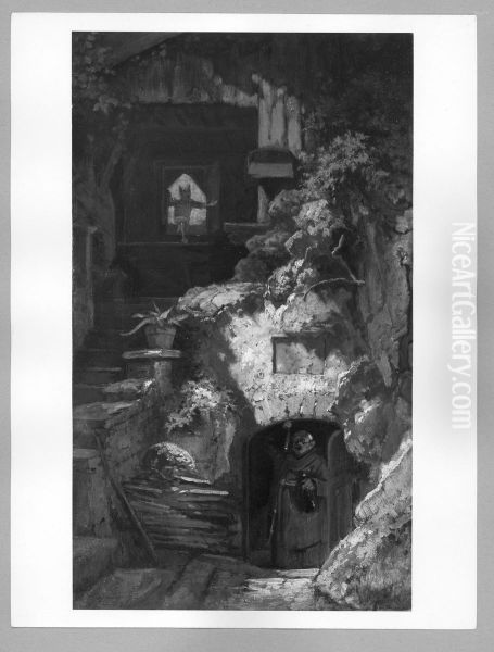 Teufelsbeschworung (Der Einsiedler und der Teufel) - view 1