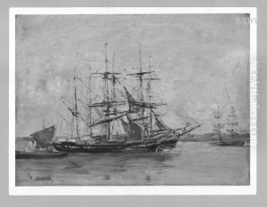 Schiffe im Hafen Schiffe im Hafen