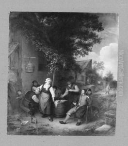 Bauernschenke by Adriaen van Ostade