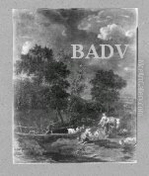 Landscape with cattle - view 1