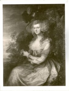 Bildnis der Lady Hibbert by Thomas Gainsborough