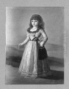 Bildnis der Clara de Soria im Atelier von sechs Jahren