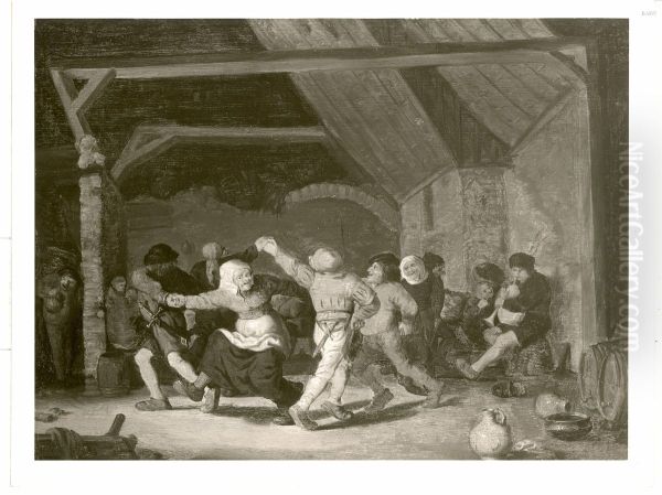 dancing peasants - view 1