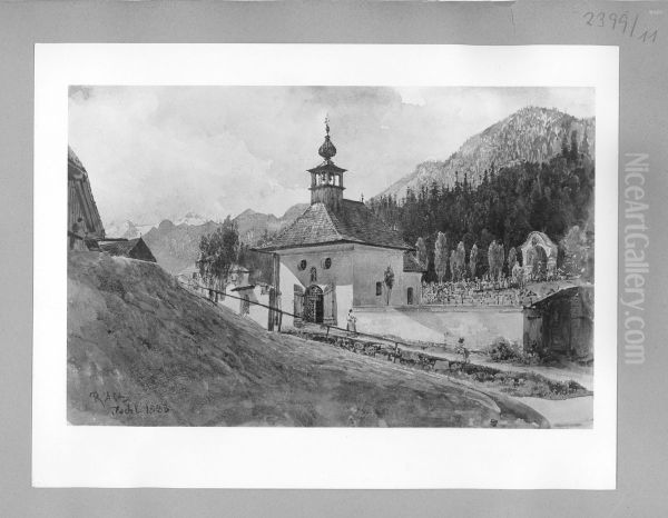 Kapelle auf dem alten Friedhof bei Ischl - view 1