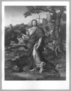 St. John the Baptist in Landscape by Joachim Patinir