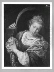 Brustbild der heiligen Katharina (Martyrerin)