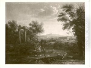 heroic landscape by Claude Lorrain (Claude Gellee)