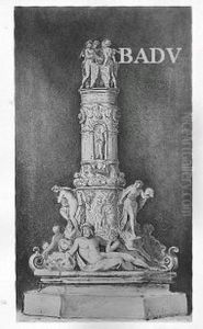 Sketch for a monument