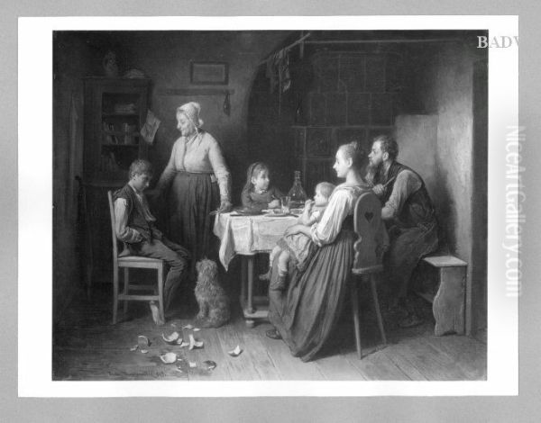 Familienszene, "Der Schmoller" - view 1